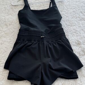 Abercrombie & Fitch Black Jumpsuit Romper